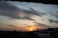 Закат солнца, деревня Синицына Ишимского района